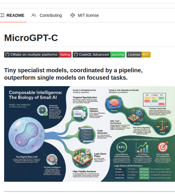 Enjector Microgpt C screenshot