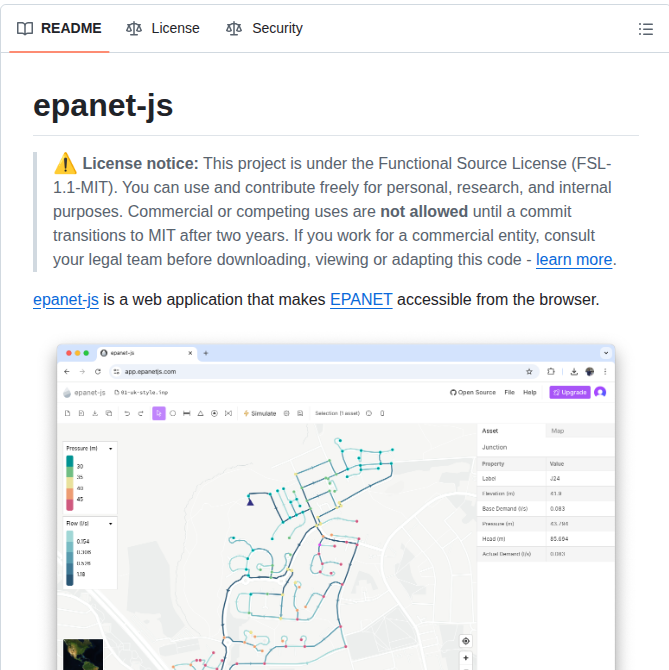 Epanet Js Epanet Js screenshot
