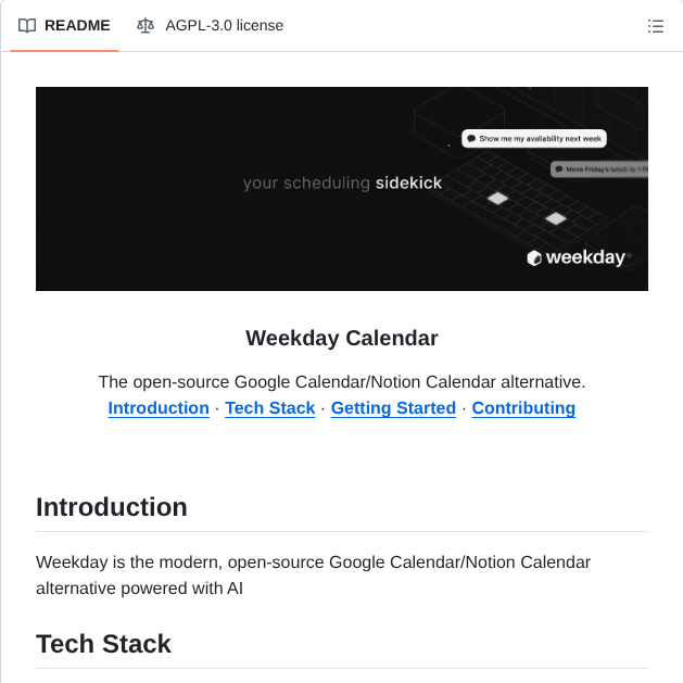 Ephraimduncan Weekday screenshot