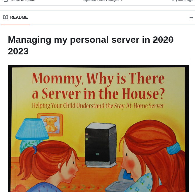 Erebe Personal Server screenshot