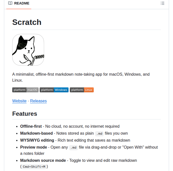 Erictli Scratch screenshot