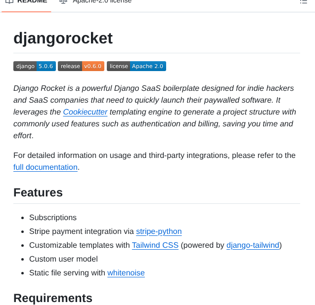 Ernestofgonzalez Djangorocket screenshot