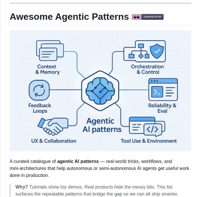 Esc5221 Awesome Agentic Patterns screenshot