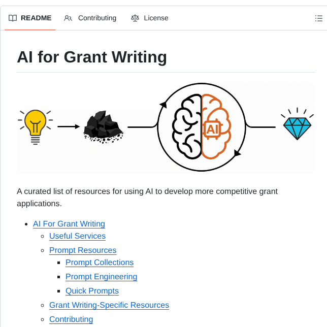 Eseckel Ai For Grant Writing screenshot