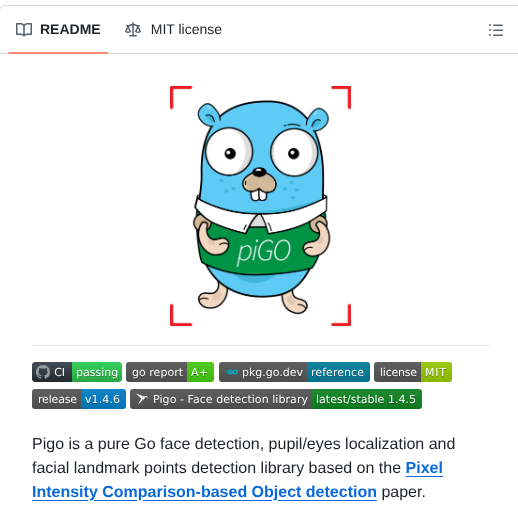 Esimov Pigo screenshot