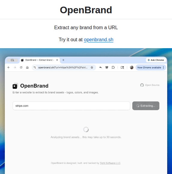 Ethanjyx Openbrand screenshot