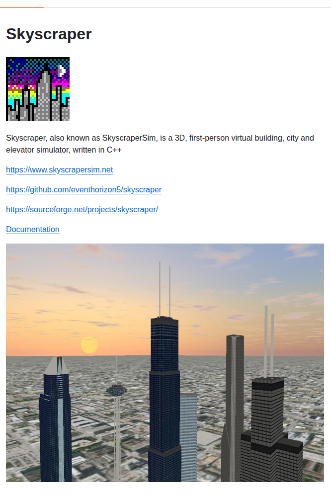 Eventhorizon5 Skyscraper screenshot