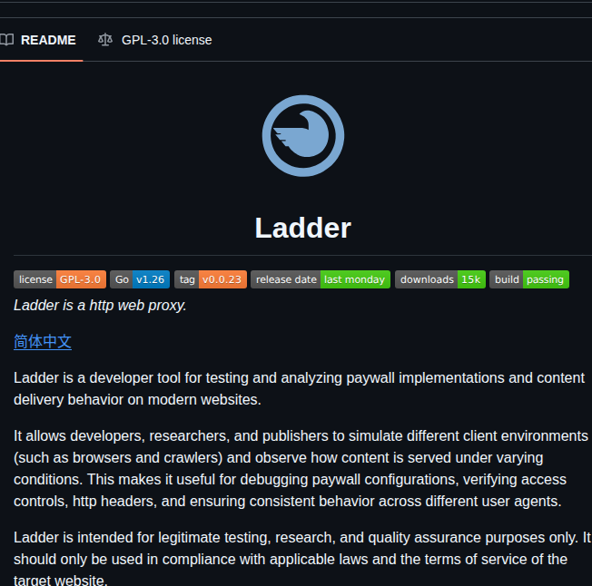Everywall Ladder screenshot