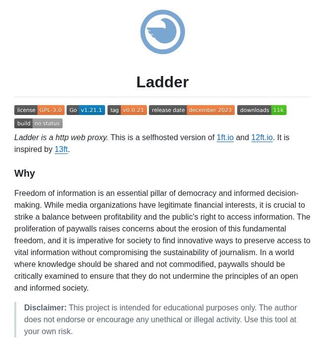 Everywall Ladder screenshot