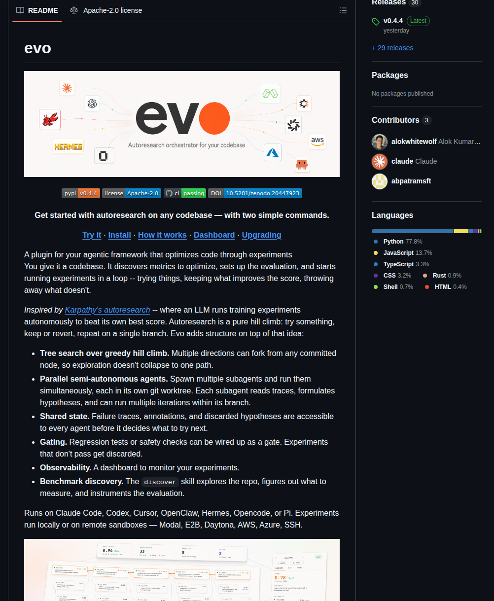 Evo Hq Evo screenshot