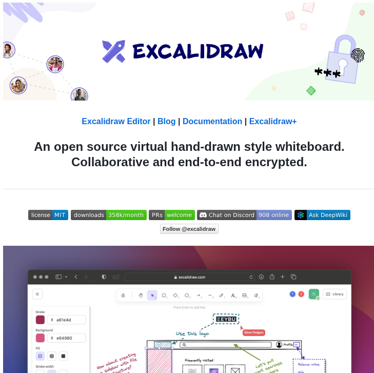 Excalidraw Excalidraw screenshot