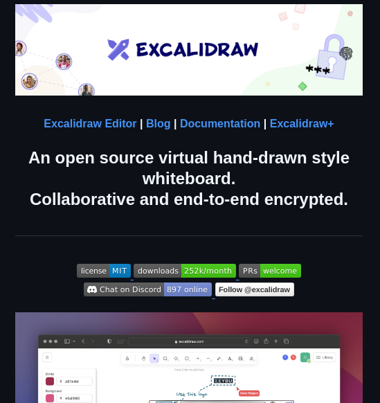 Excalidraw Excalidraw screenshot