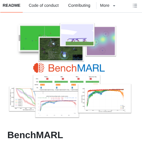 Facebookresearch Benchmarl screenshot