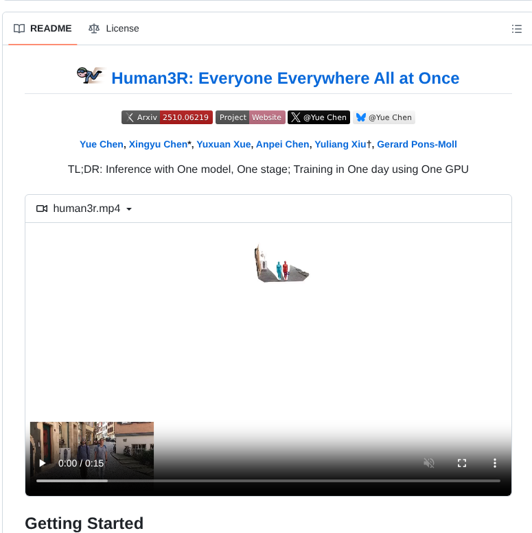 Fanegg Human3r screenshot