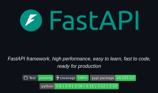 Fastapi Fastapi screenshot
