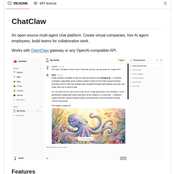 Fastclaw Ai Chatclaw screenshot