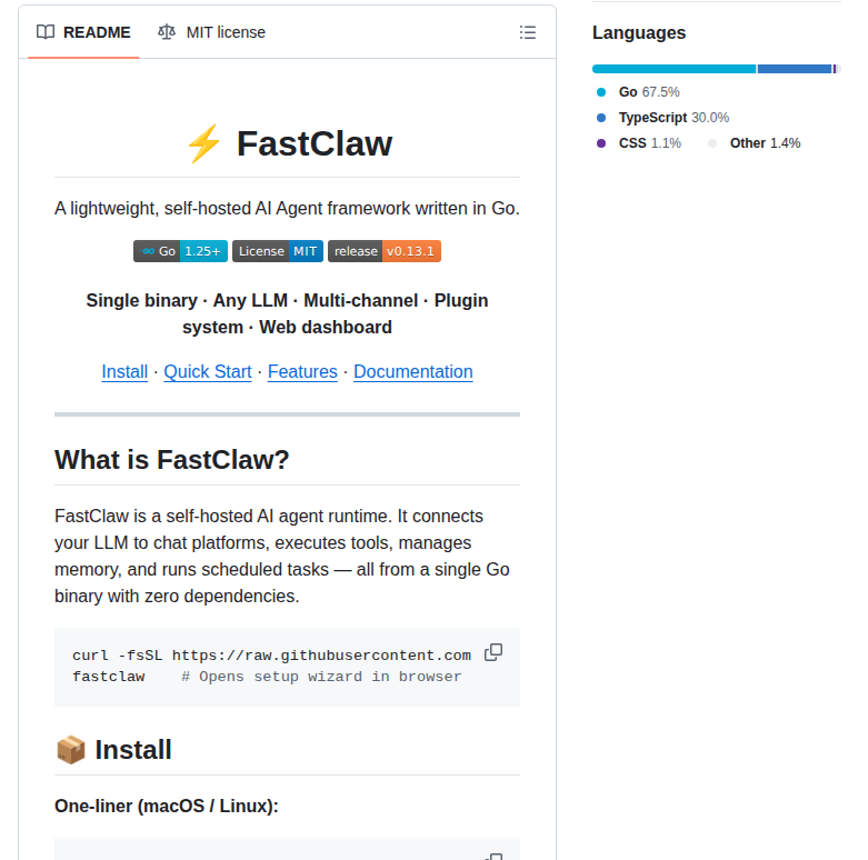 Fastclaw Ai Fastclaw screenshot