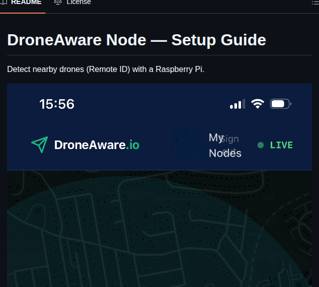 Fduflyer Droneaware Node Releases screenshot