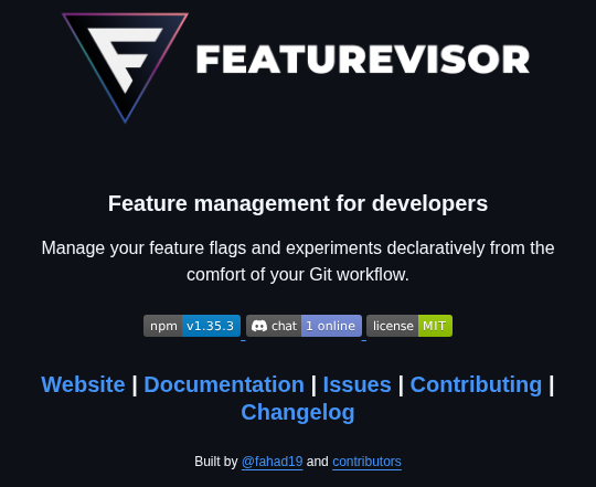 Featurevisor Featurevisor screenshot