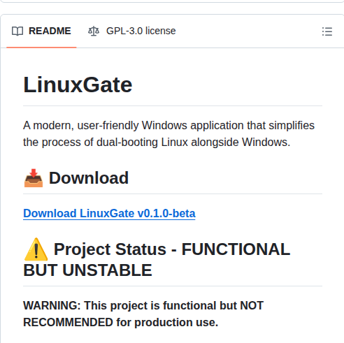Felix068 Linuxgate screenshot