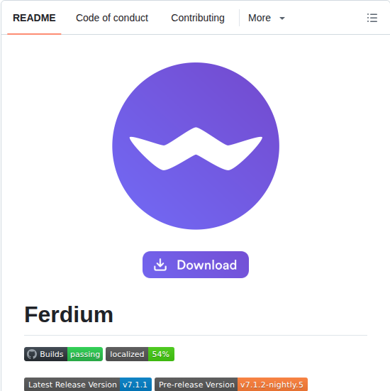 Ferdium Ferdium App screenshot