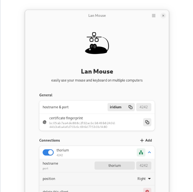 Feschber Lan Mouse screenshot