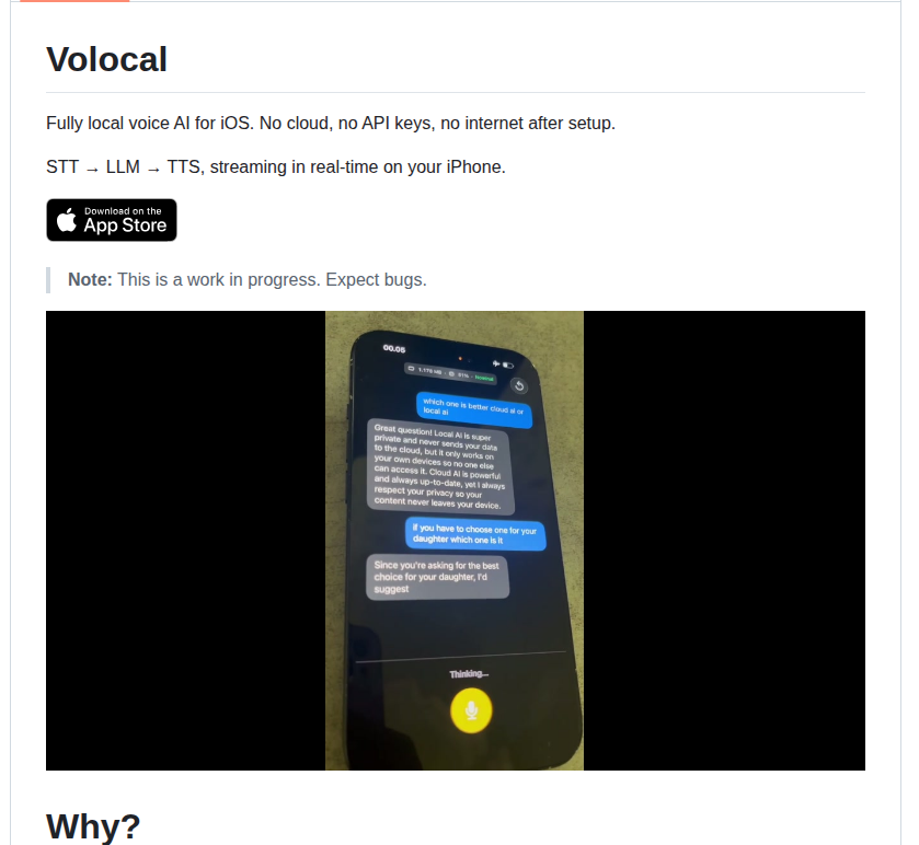 Fikrikarim Volocal screenshot