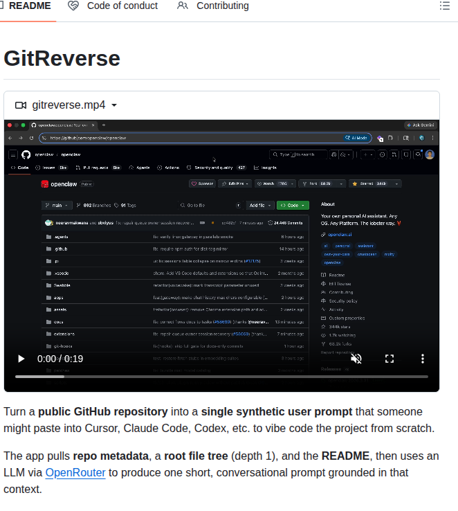 Filiksyos Gitreverse screenshot