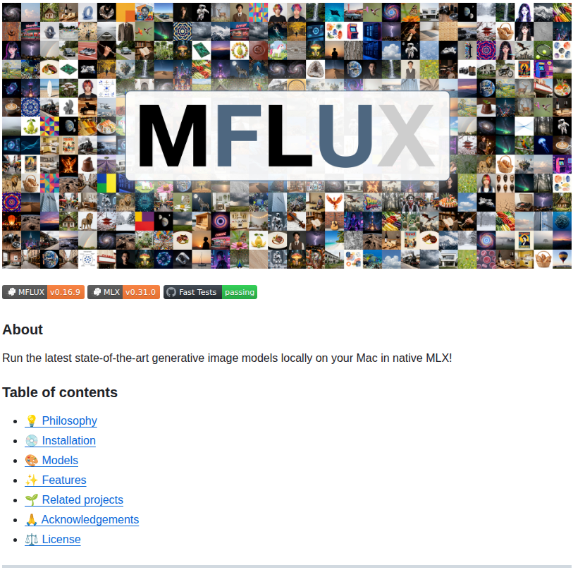 Filipstrand Mflux screenshot