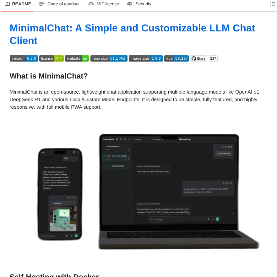 Fingerthief Minimal Chat screenshot