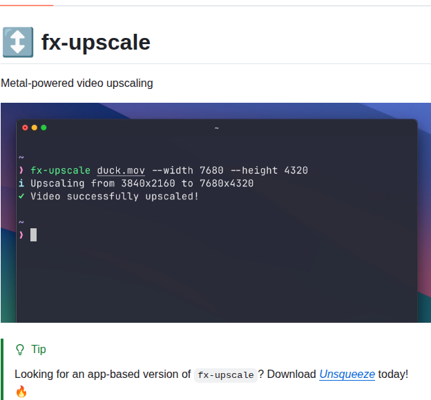 Finnvoor Fx Upscale screenshot