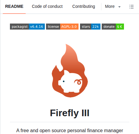 Firefly Iii Firefly Iii screenshot
