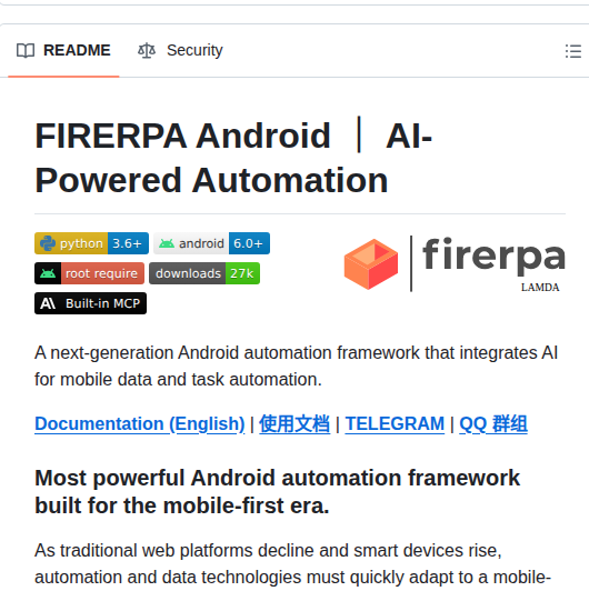 Firerpa Lamda screenshot