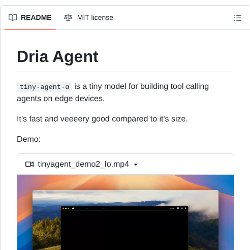 Firstbatchxyz Dria Agent screenshot