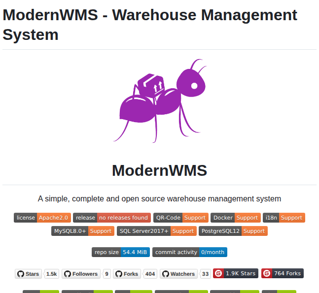 Fjyktec Modernwms screenshot