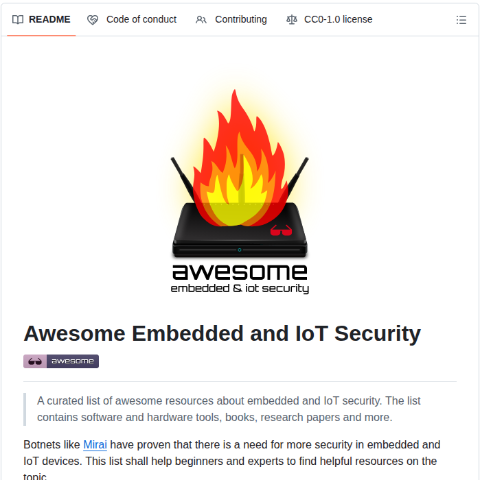 Fkie Cad Awesome Embedded And Iot Security screenshot