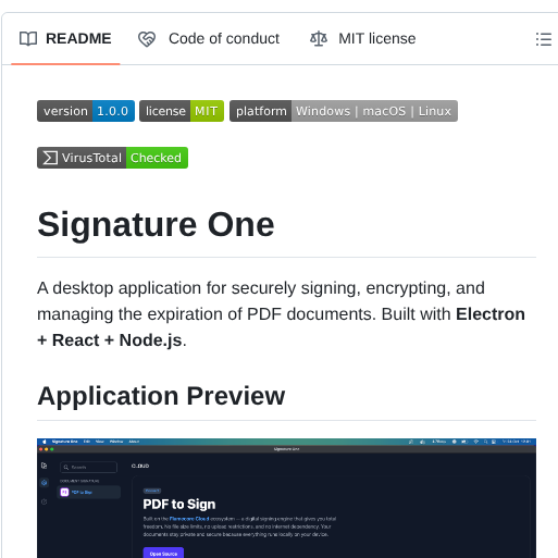 Flamecorecloud Signature One screenshot