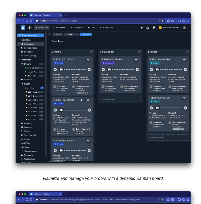 Fleetbase Fleetbase screenshot