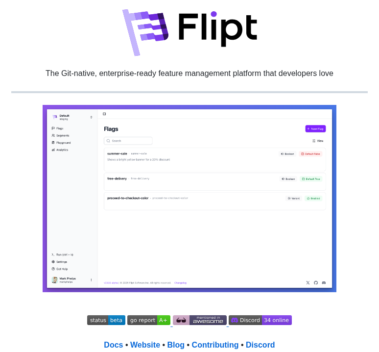 Flipt Io Flipt screenshot