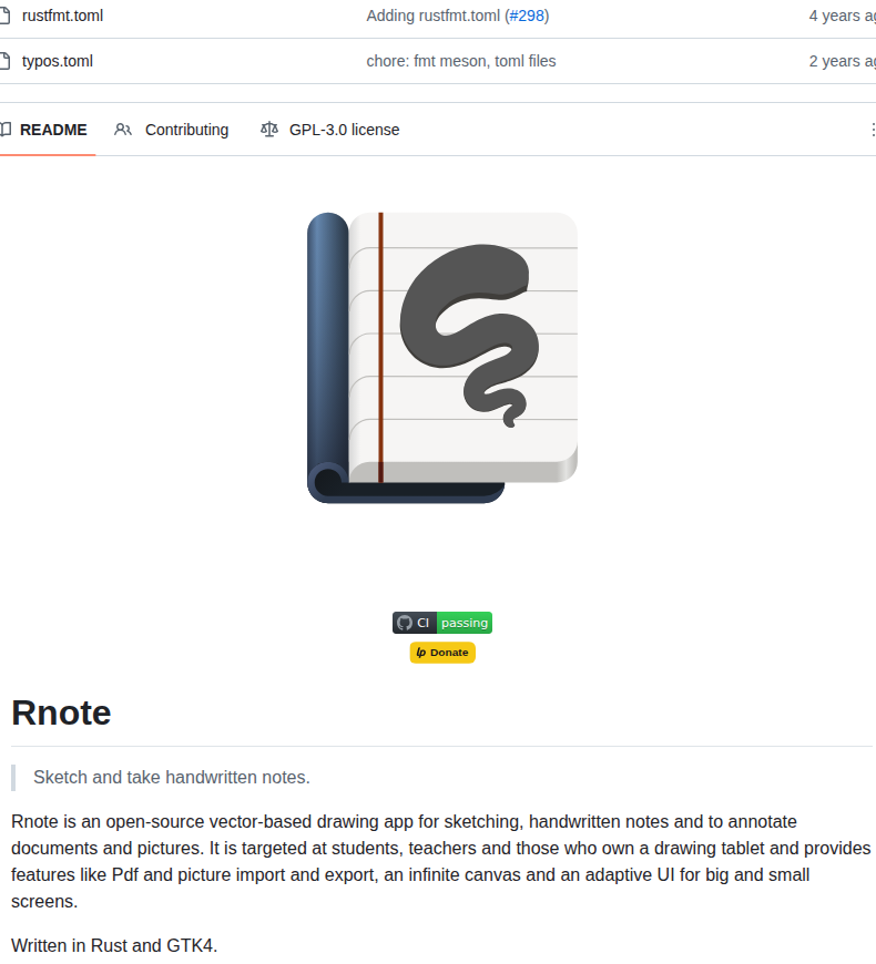 Flxzt Rnote screenshot