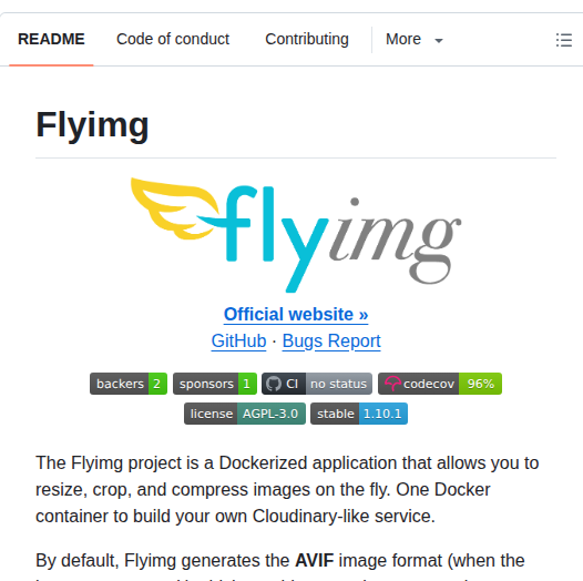 Flyimg Flyimg screenshot