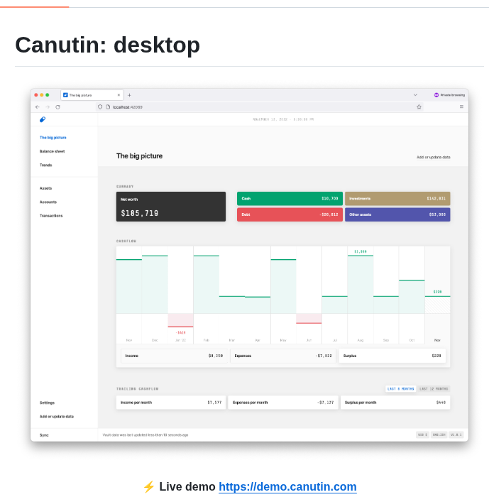 Fmaclen Canutin Desktop screenshot