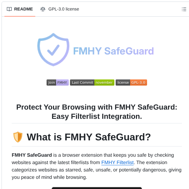 Fmhy Fmhy Safeguard screenshot