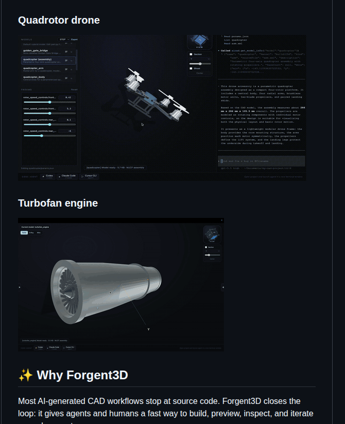 Forgent3d Forgent3d screenshot