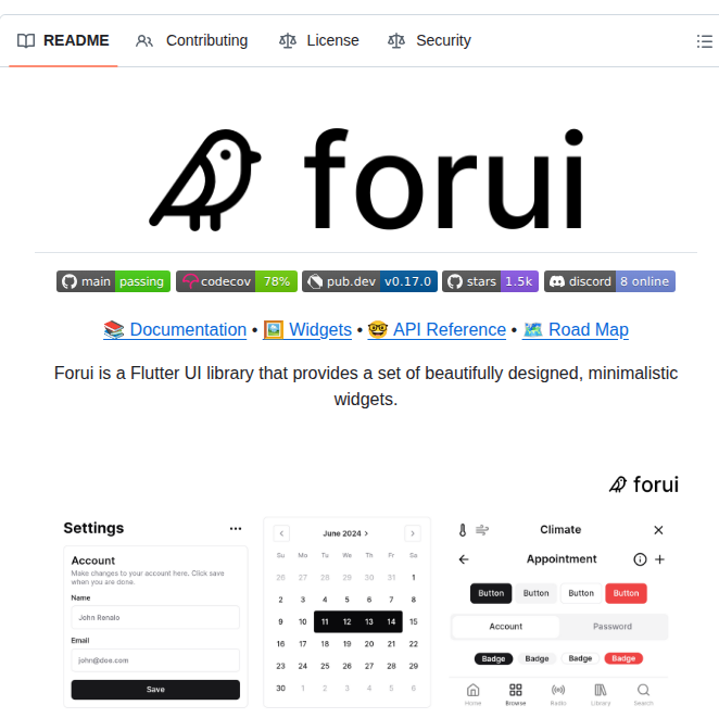 Forus Labs Forui screenshot