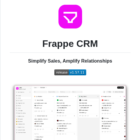 Frappe Crm screenshot