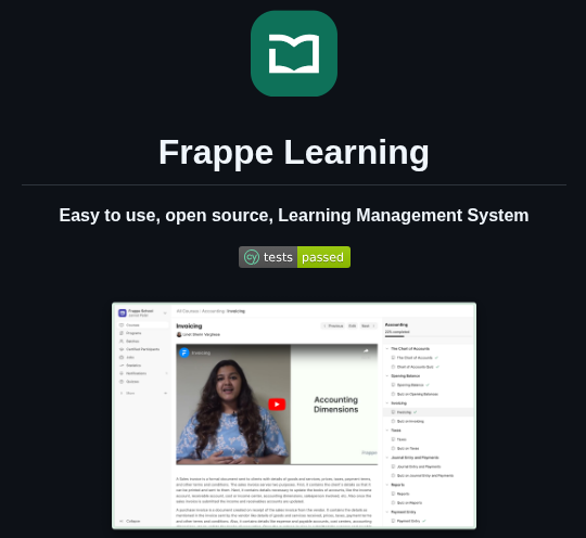 Frappe Lms screenshot