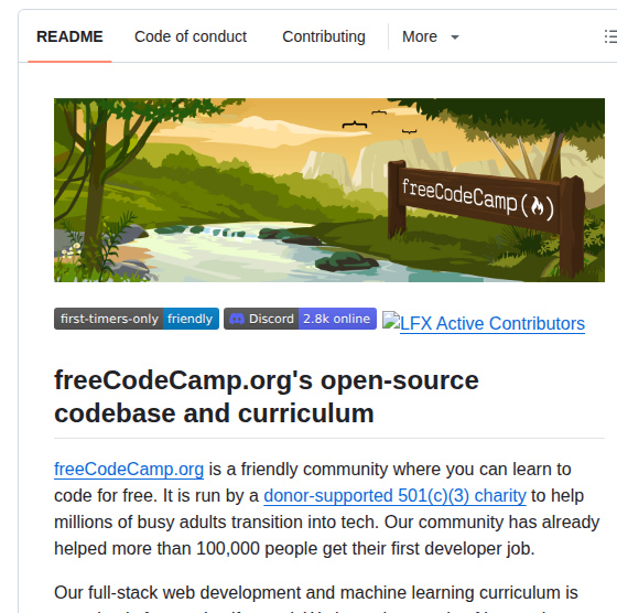 Freecodecamp Freecodecamp screenshot