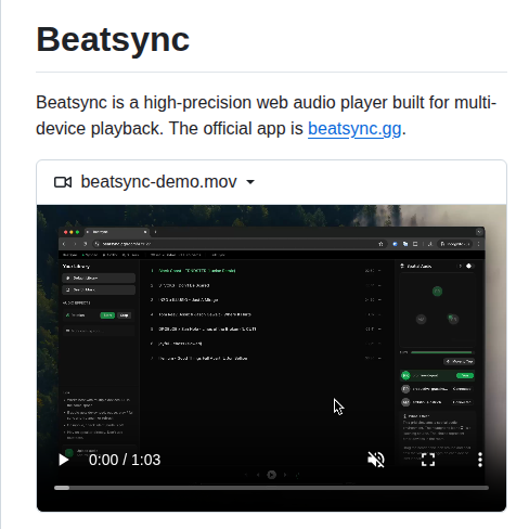 Freeman Jiang Beatsync screenshot