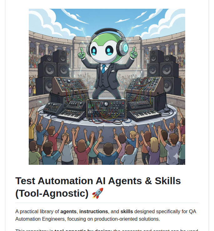Fugazi Test Automation Skills Agents screenshot